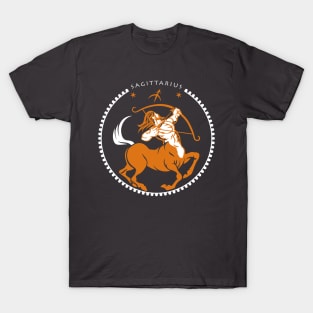 Sagittarius zodiac sign T-Shirt